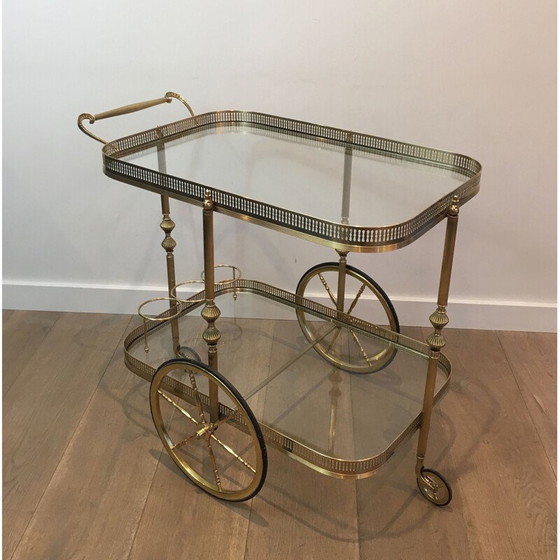 Image 1 of Vintage roltafel neoklassiek Frans 1940