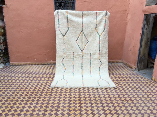 Beni Ouarain Marokkaans Berber Tapijt 248 X 150 Cm