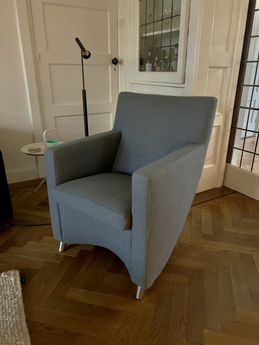 Leolux Dolcinea Fauteuil Grijs (2 St Beschikbaar)