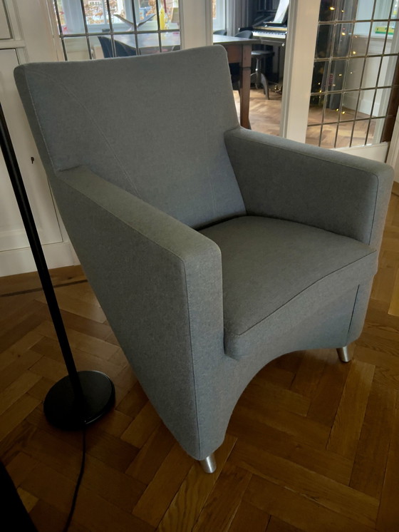 Image 1 of Leolux Dolcinea Fauteuil Grijs (2 St Beschikbaar)