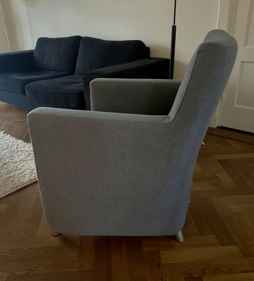 Leolux Dolcinea Fauteuil Grijs (2 St Beschikbaar)