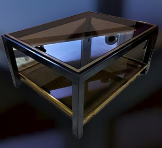 Image 1 of Belgo Chrom - Dewulf vintage salontafel