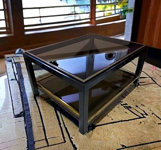 Image 1 of Belgo Chrom - Dewulf vintage salontafel