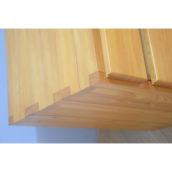 Image 1 of Vintage "Savoie" ladekast in massief hout van Regain - jaren 1980