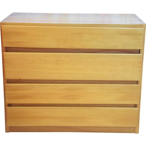 Image 1 of Vintage "Savoie" ladekast in massief hout van Regain - jaren 1980