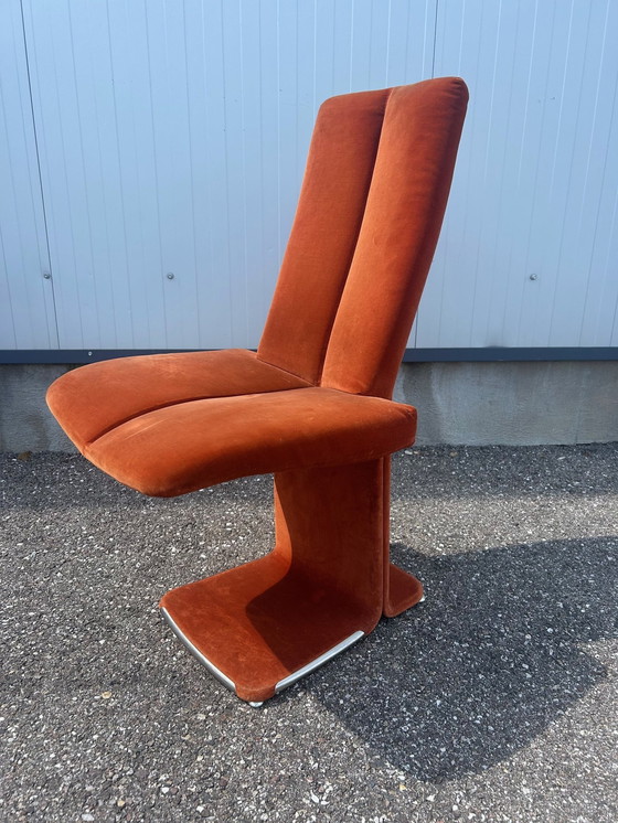 Image 1 of Paar Italiaanse stoelen 1970