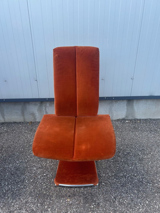 Image 1 of Paar Italiaanse stoelen 1970