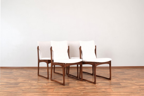 Image 1 of Mid Century Deense teakhouten eetkamerstoelen van Vamdrup, 1960S, set van 4