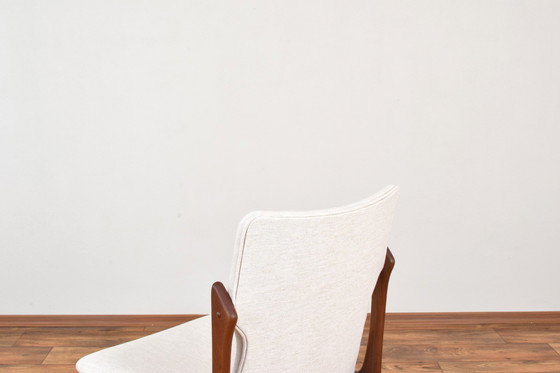 Image 1 of Mid Century Deense teakhouten eetkamerstoelen van Vamdrup, 1960S, set van 4