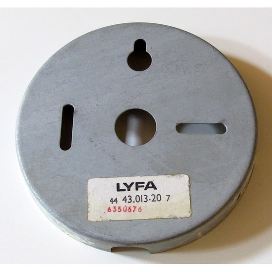 Image 1 of Vintage messing wandlampen voor Lyfa, Denemarken 1960