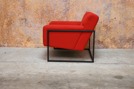 Image 1 of Rode Stoffen Leolux Adartne Design Fauteuil