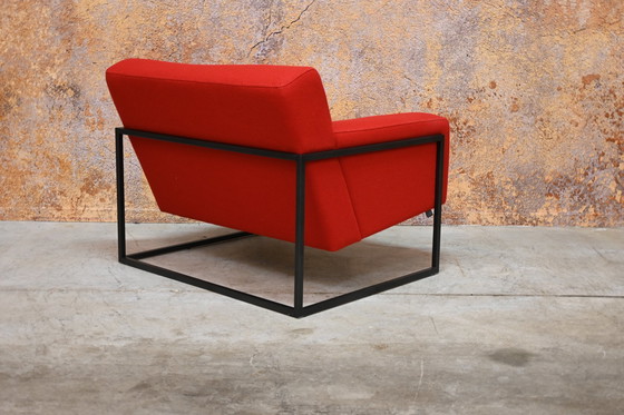 Image 1 of Rode Stoffen Leolux Adartne Design Fauteuil