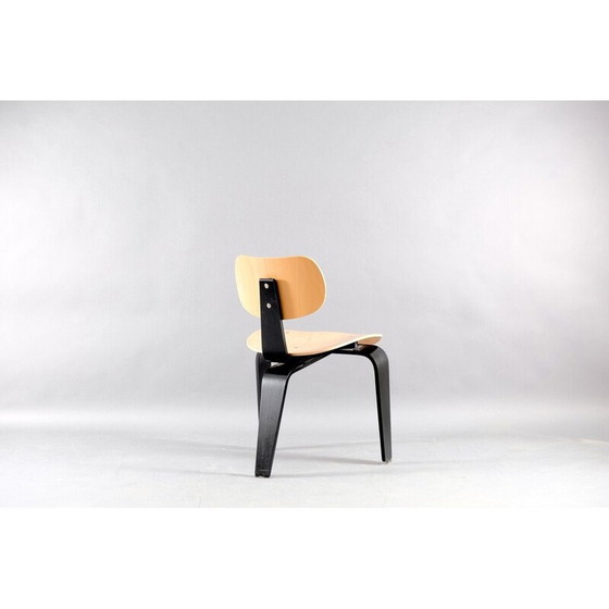 Image 1 of Vintage SE42 bijzetstoel in beukenhout van Egon Eiermann voor Wilde en Spieth, Duitsland 1959