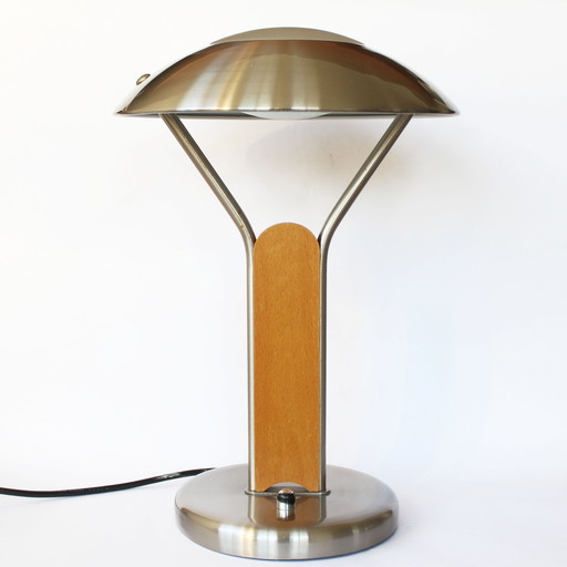 Vintage dimmende paddestoel bureaulamp 90S