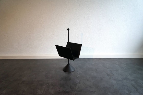 Image 1 of Italiaans vintage tijdschriftenrek door Porada Arredi, jaren 1980