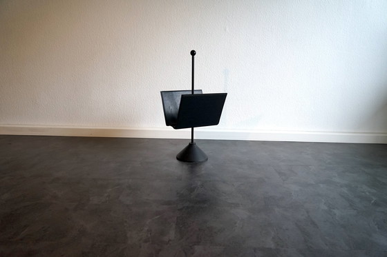 Image 1 of Italiaans vintage tijdschriftenrek door Porada Arredi, jaren 1980