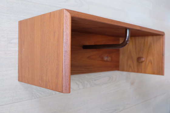 Image 1 of Kapstok Hoedenrek teak VILDBJERG Mid Century