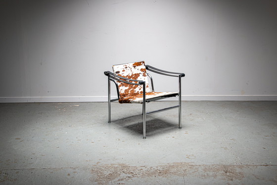 Image 1 of LC1 Stoel van Le Corbusier, Pierre Jeanneret, Charlotte Perriand voor Cassina, jaren 1980