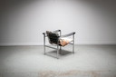 LC1 Stoel van Le Corbusier, Pierre Jeanneret, Charlotte Perriand voor Cassina, jaren 1980