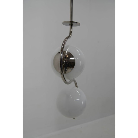 Image 1 of Vintage functionalistische kroonluchter van Jindrich Halabala, jaren 1930