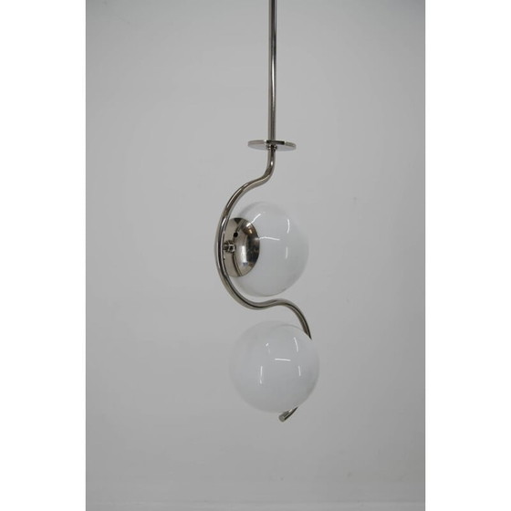 Image 1 of Vintage functionalistische kroonluchter van Jindrich Halabala, jaren 1930
