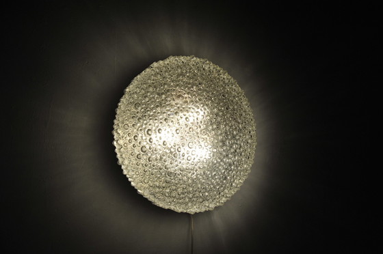 Image 1 of Wandlamp Staf glas 1970