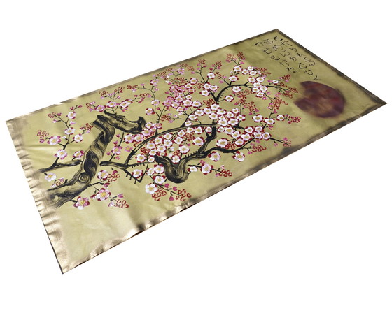 Image 1 of Ksavera -Gouden Japanse Sakura J375 - Schilderij