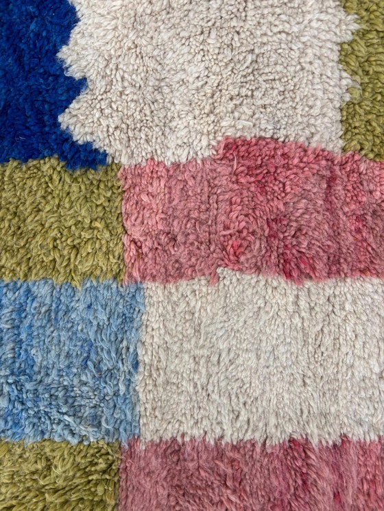 Image 1 of Modern Kleurrijk Marokkaans Vloerkleed 210x290 cm