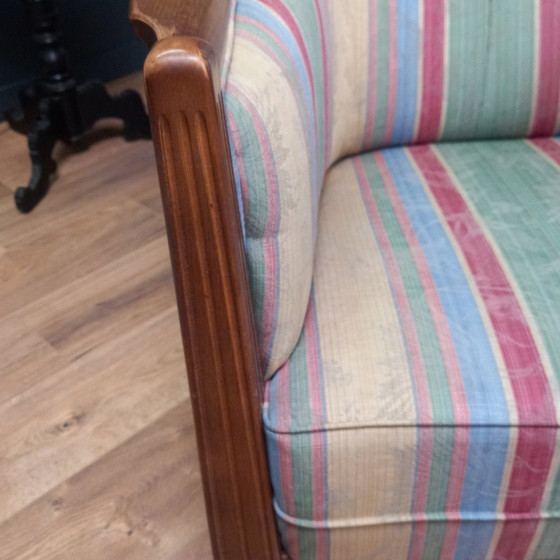 Image 1 of Vintage Stoffen Clubfauteuil