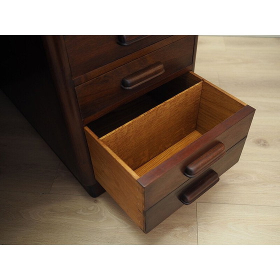 Image 1 of Vintage notenhouten bureau, Denemarken 1960