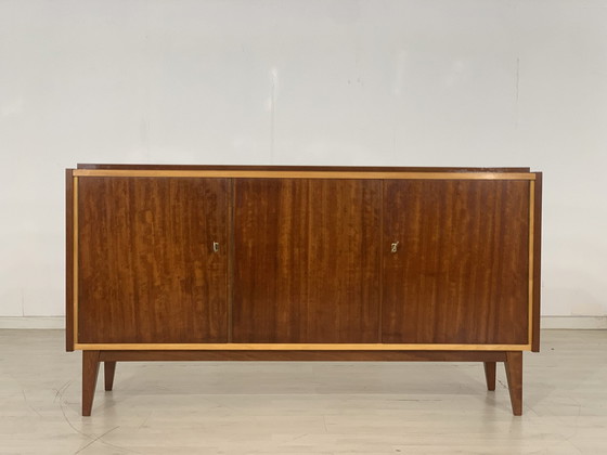 Image 1 of Mid Century ladekast buffetkast kast hal dressoir vintage