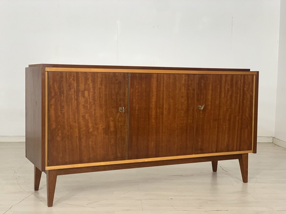 Image 1 of Mid Century ladekast buffetkast kast hal dressoir vintage