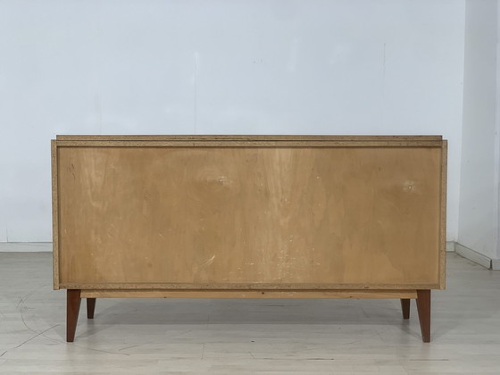 Image 1 of Mid Century ladekast buffetkast kast hal dressoir vintage