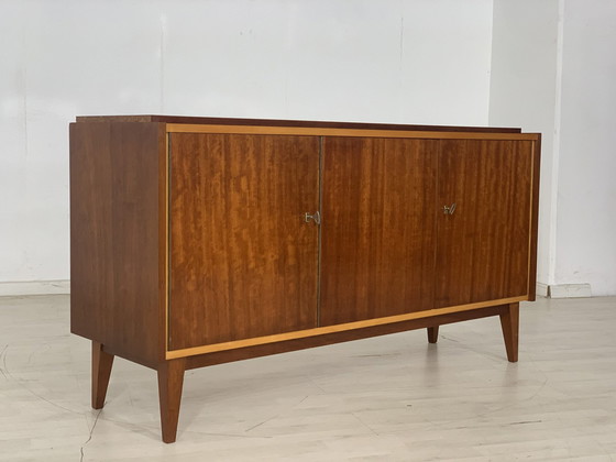 Image 1 of Mid Century ladekast buffetkast kast hal dressoir vintage