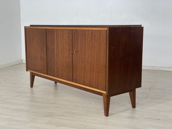 Image 1 of Mid Century ladekast buffetkast kast hal dressoir vintage