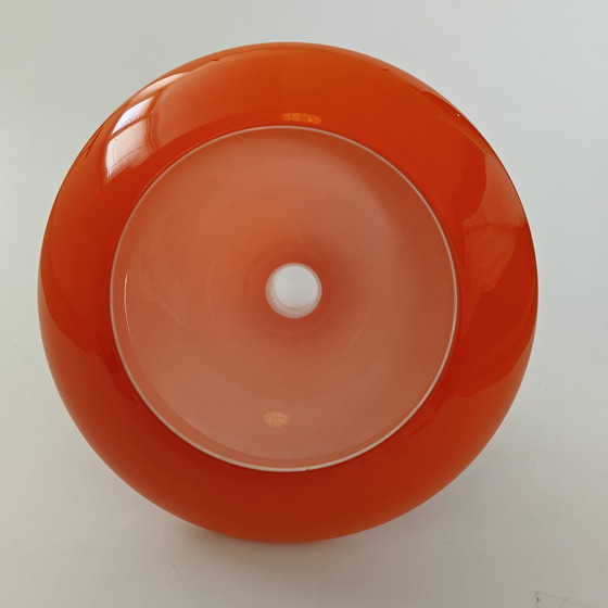 Image 1 of Peill & Putzler Oranje Hanglamp  Glas