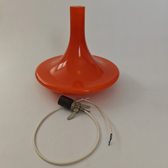 Image 1 of Peill & Putzler Oranje Hanglamp  Glas