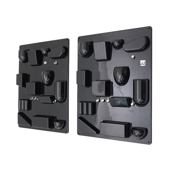 Image 1 of Vintage "Uten.silo" opbergrek van gegoten kunststof door Dorothee Maurer Becker voor Design M, Duitsland 1960