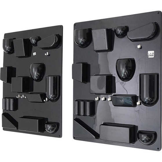 Image 1 of Vintage "Uten.silo" opbergrek van gegoten kunststof door Dorothee Maurer Becker voor Design M, Duitsland 1960