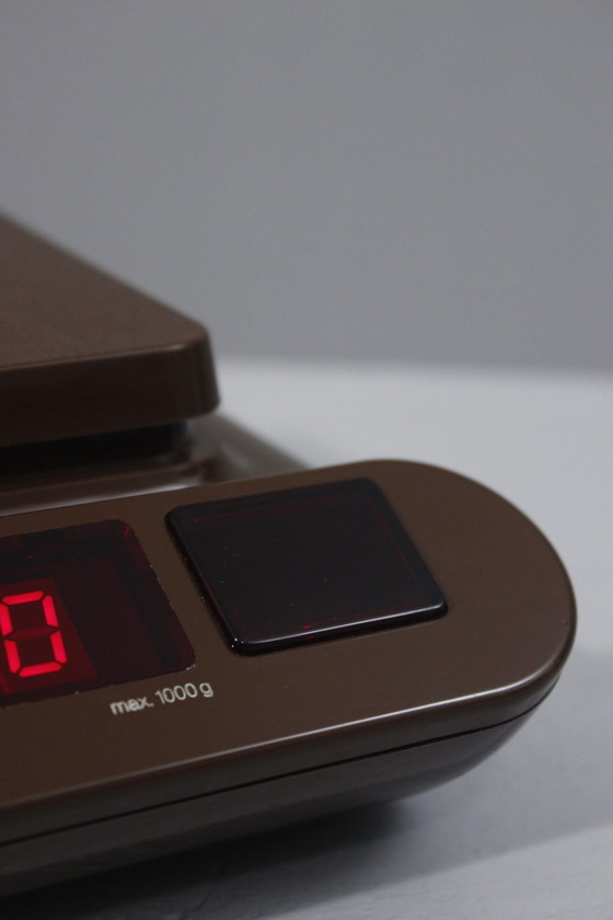 Image 1 of Vintage Soehnle Mignon Space Age 1970S Led Elektronische Keukenweegschaal