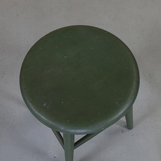 Image 1 of Paar vintage teakhouten krukjes van Pastoe, 1960