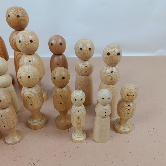 Image 1 of Vintage Peg Dolls 