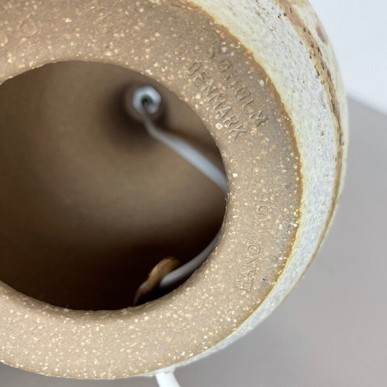 Image 1 of Vintage keramieken tafellamp voor Soholm, Denemarken 1970