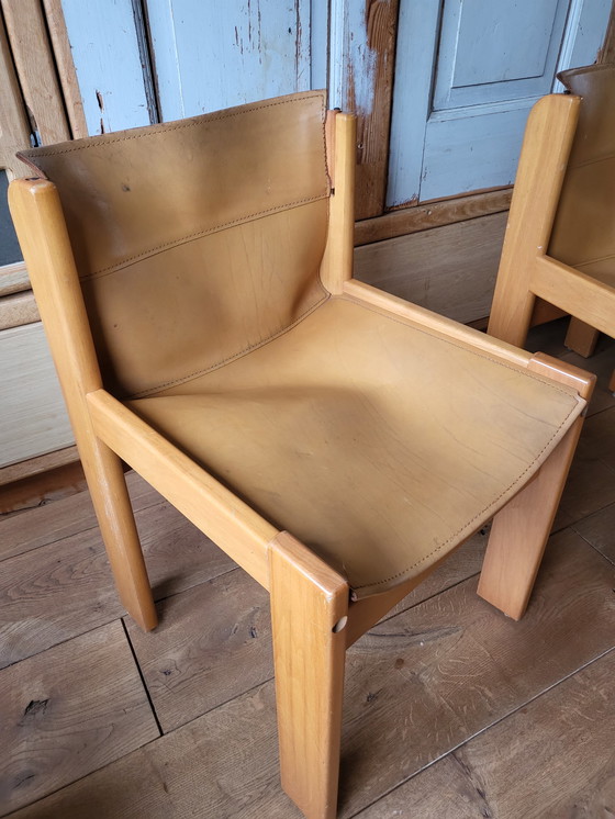 Image 1 of 4x (set) vintage Ibisco Italy stoelen