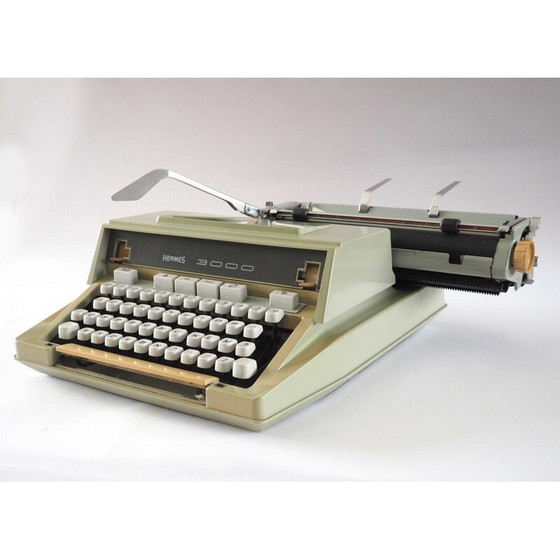 Image 1 of Vintage Hermes 3000 typemachine, 1960