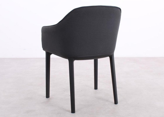 Image 1 of 6X Vitra Softshell Stoel Antraciet