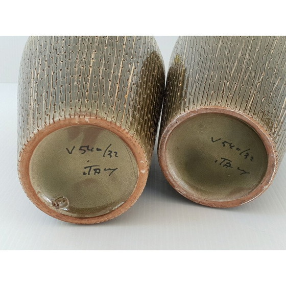 Image 1 of Paar vintage vazen, Italiaans 1950