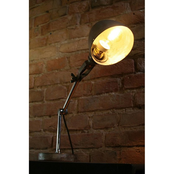 Image 1 of Vintage lamp in ijzer van FIS