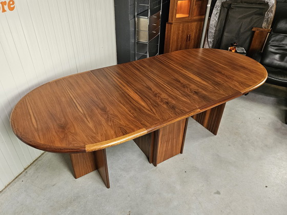 Image 1 of Vintage Uitschuifbare Eettafel Teak