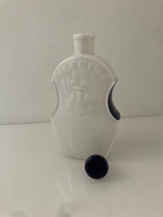 Image 1 of Zeldzame Vioolvormige Royal Copenhagen Heering Fles Met Stop